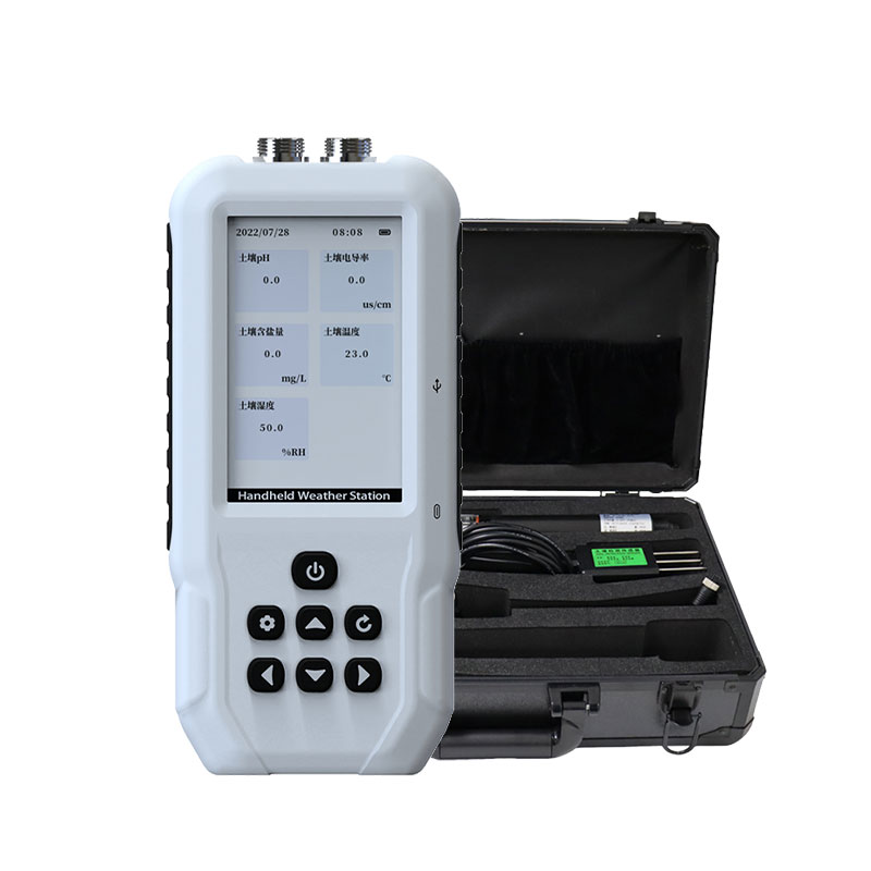 土壤水分温度盐分测定仪